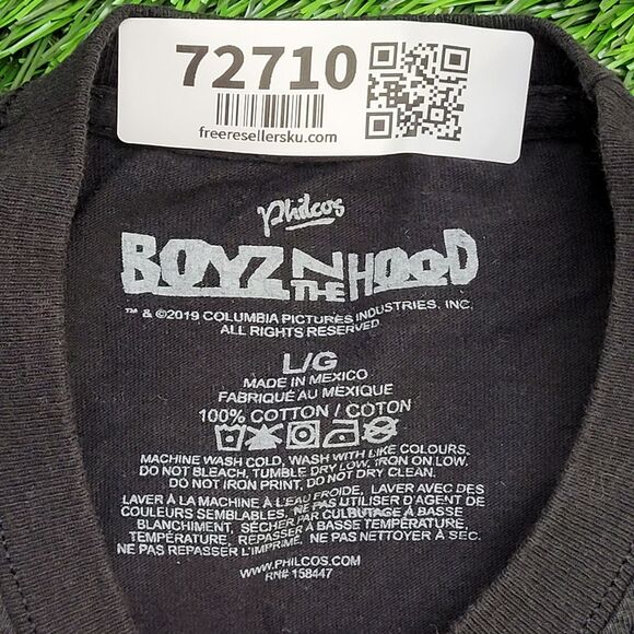 Boyz-N-the-Hood Shirt M/L 21x27 Black Hip-Hop Eazy-E - Picture 6 of 11